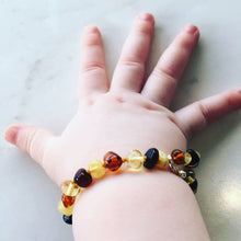 Load image into Gallery viewer, Multicolour Amber Bracelet
